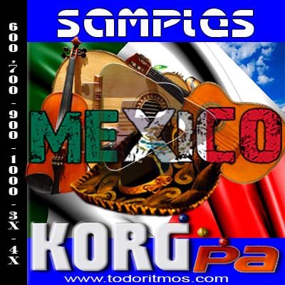 Samples mexicanos para korg Pa – DRUM KIT gratis