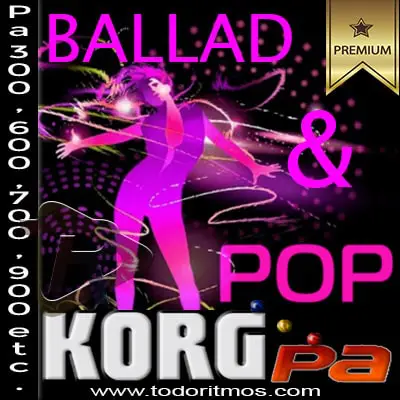 Ritmos balada Pop nuevos 2020 para Korg Pa ★★★★★