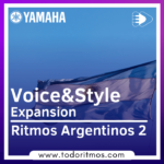Descarga Estilos Argentinos 2 para Yamaha PSR-SX ¡Explora la música argentina!
