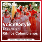 Descarga los auténticos ritmos y sonidos colombianos para tu Yamaha PSR-SX y dale un toque vibrante y original a tu música